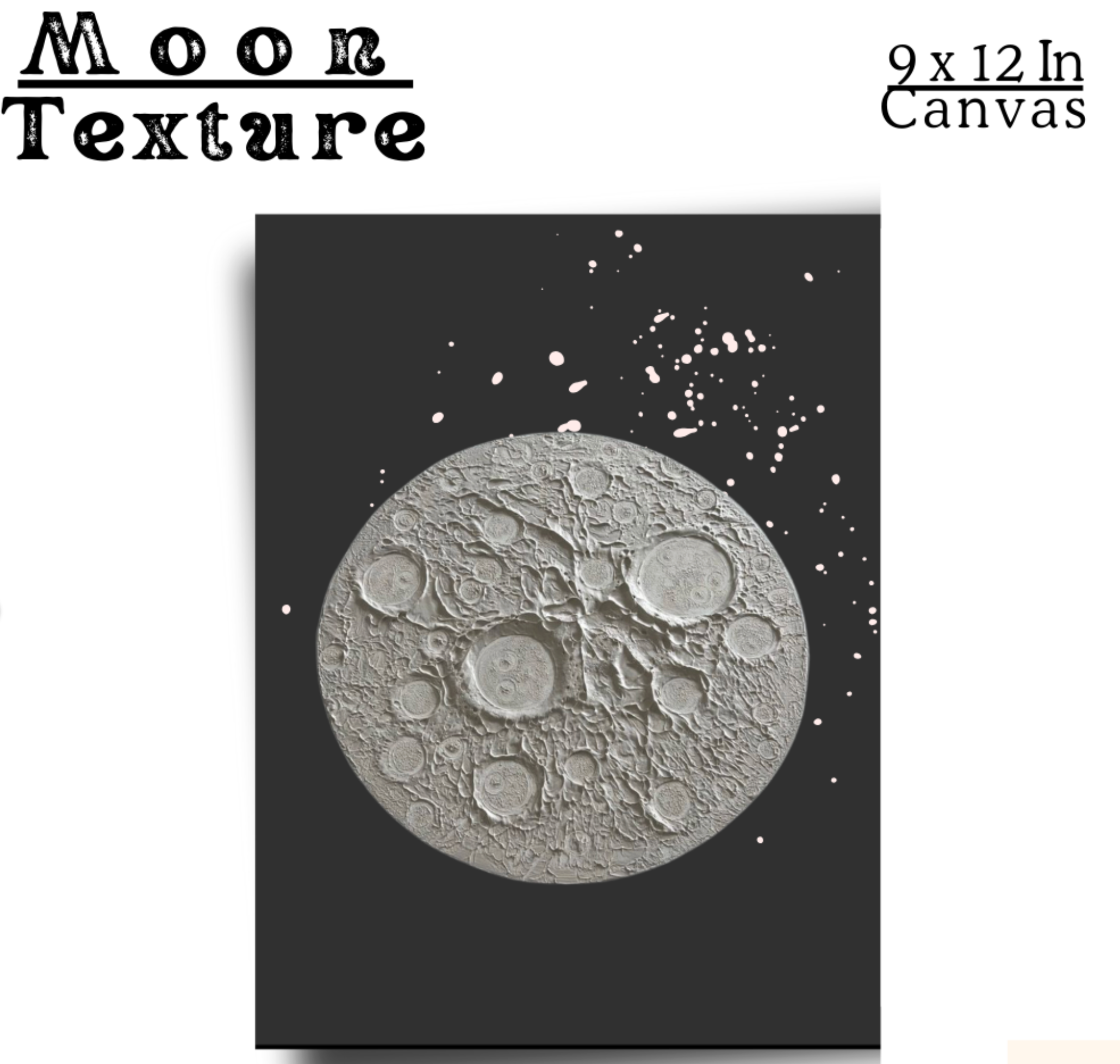 Moon Texture Art Kit