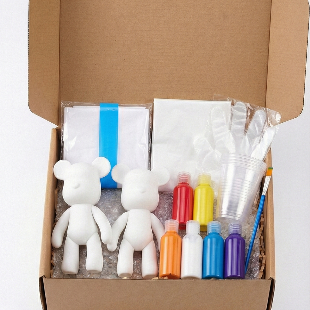 Bear in a Box - Fluid Paint Kit