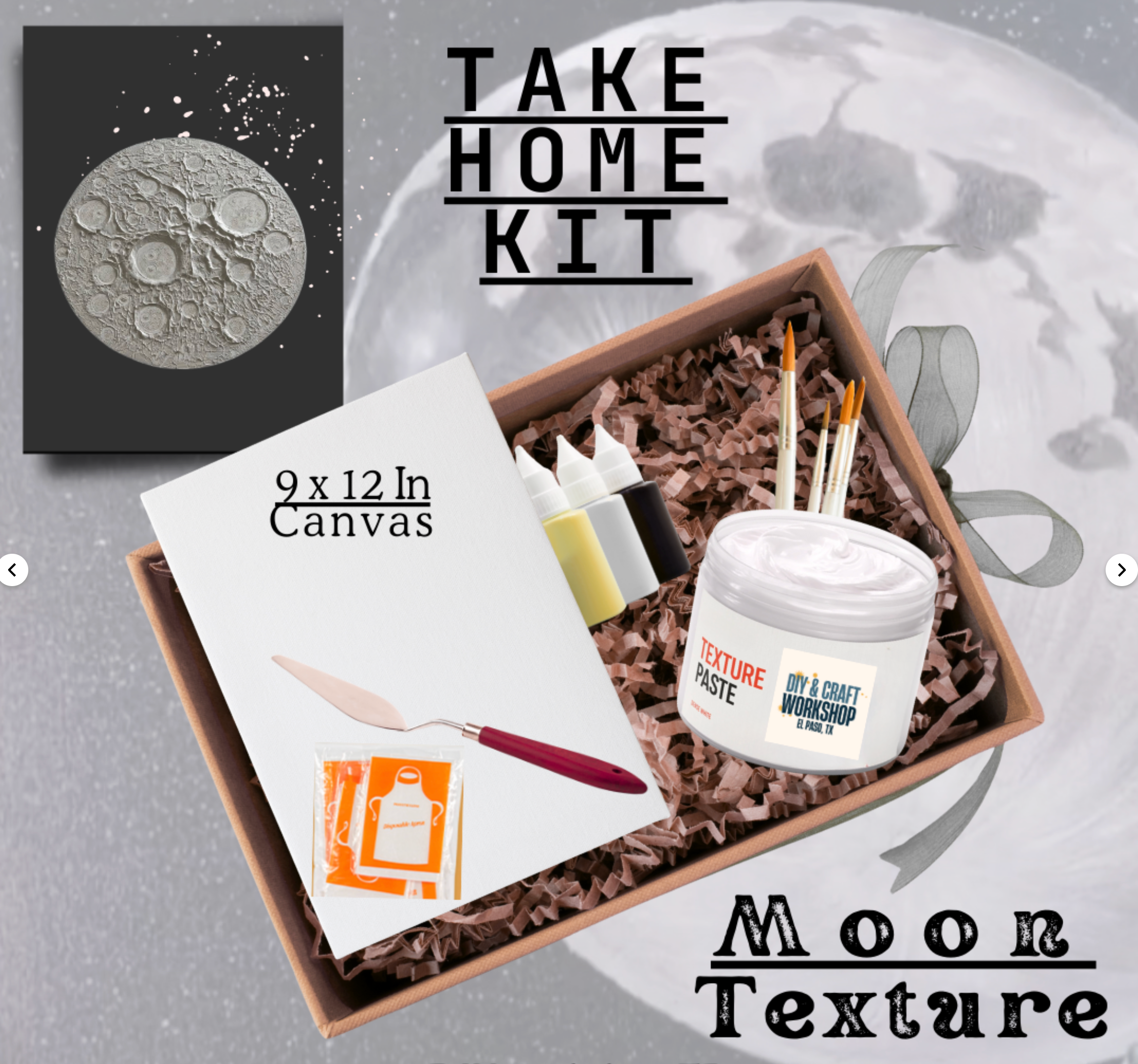 Moon Texture Art Kit