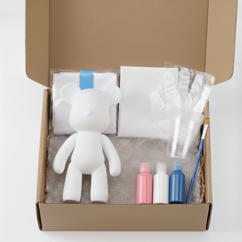 Bear in a Box - Fluid Paint Kit
